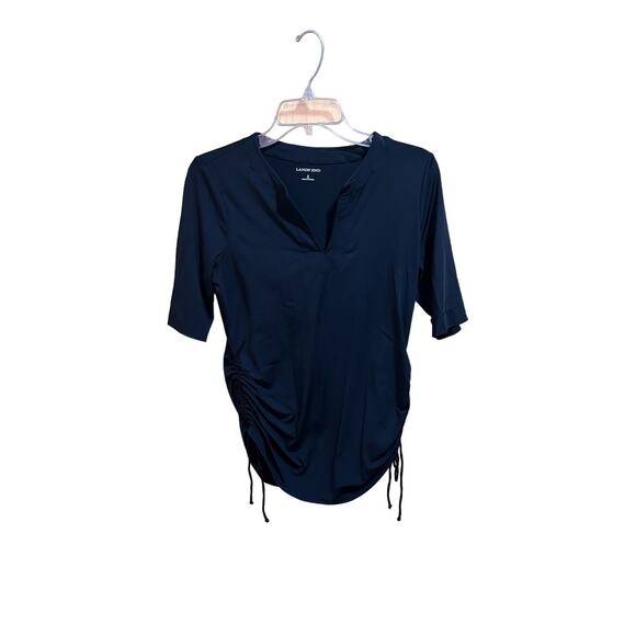 Lands End Black Bathing suit Top - Women’s S - Picture 1 of 4